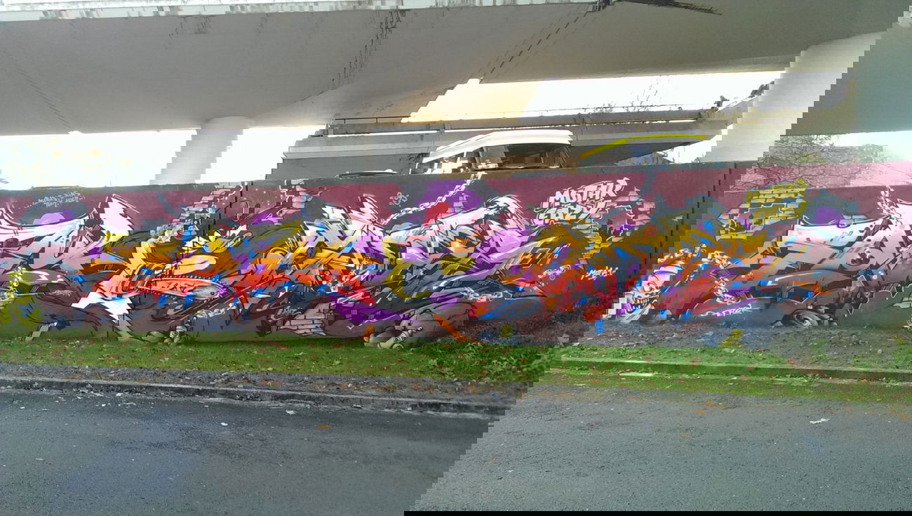 Graffiti Wall - Photo by RATTENSOHN - MOTAR, MOTER, MOTA (2013)
