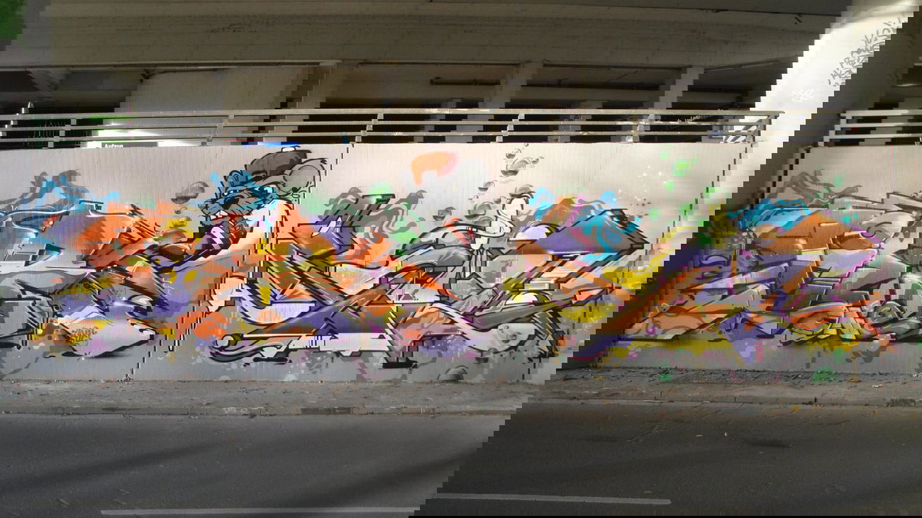 Graffiti Wall - Photo by RATTENSOHN - TIER, AYC, RAIT (2013)