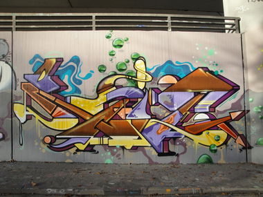 Graffiti Wall - Photo by RATTENSOHN - RAIT, ALME, Bochum (2013)
