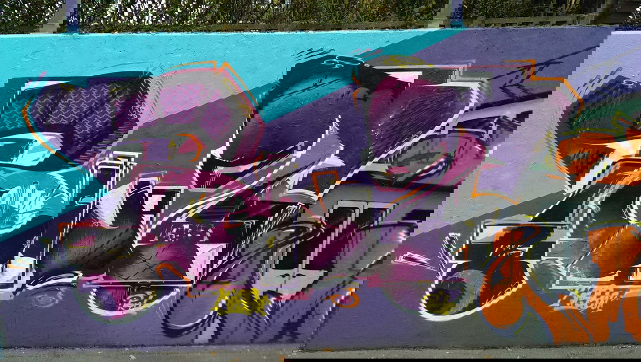 Graffiti Wall - Photo by RATTENSOHN - POUT, DHS, COPS (2013)