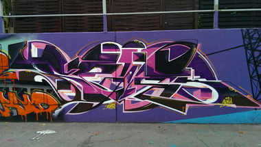 Graffiti Wall - Photo by RATTENSOHN - SEMOR, DHS (2013)