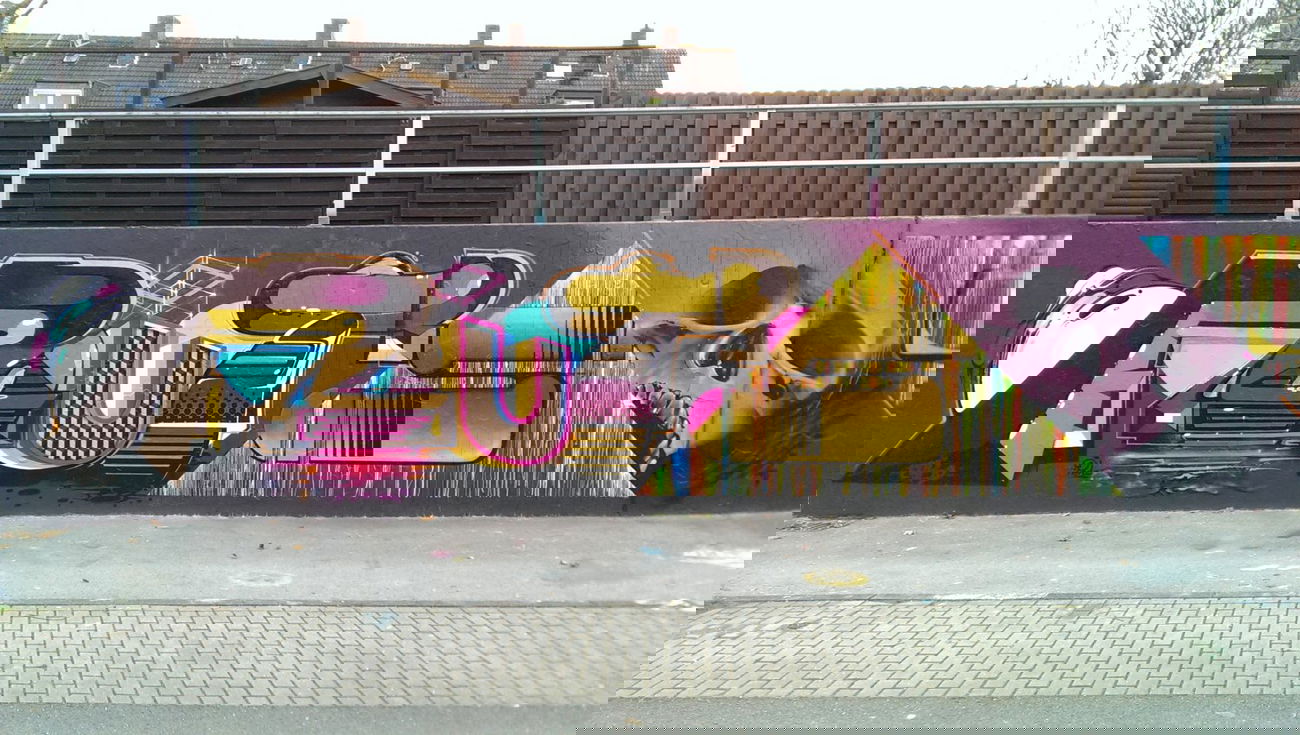 Graffiti Wall - Photo by RATTENSOHN - POUT, DHS (2013)