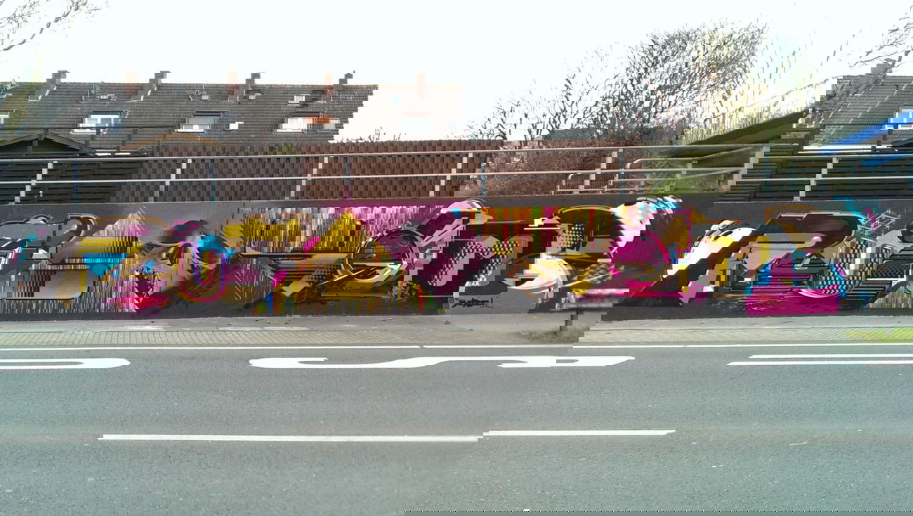 Graffiti Wall - Photo by RATTENSOHN - POUT, SEMOR, DHS (2013)