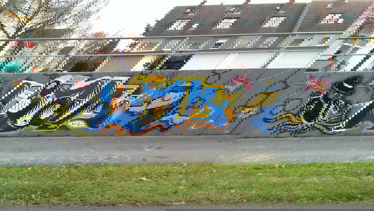 Graffiti Wall - Photo by RATTENSOHN - LIAM, TRAN, RATS (2013)