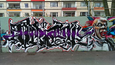 Graffiti Wall - Photo by RATTENSOHN - Bman, XMAN, Monheim (2013)