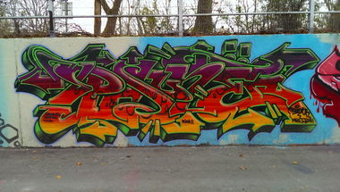 Graffiti Wall - Photo by RATTENSOHN - PAONE (2013)