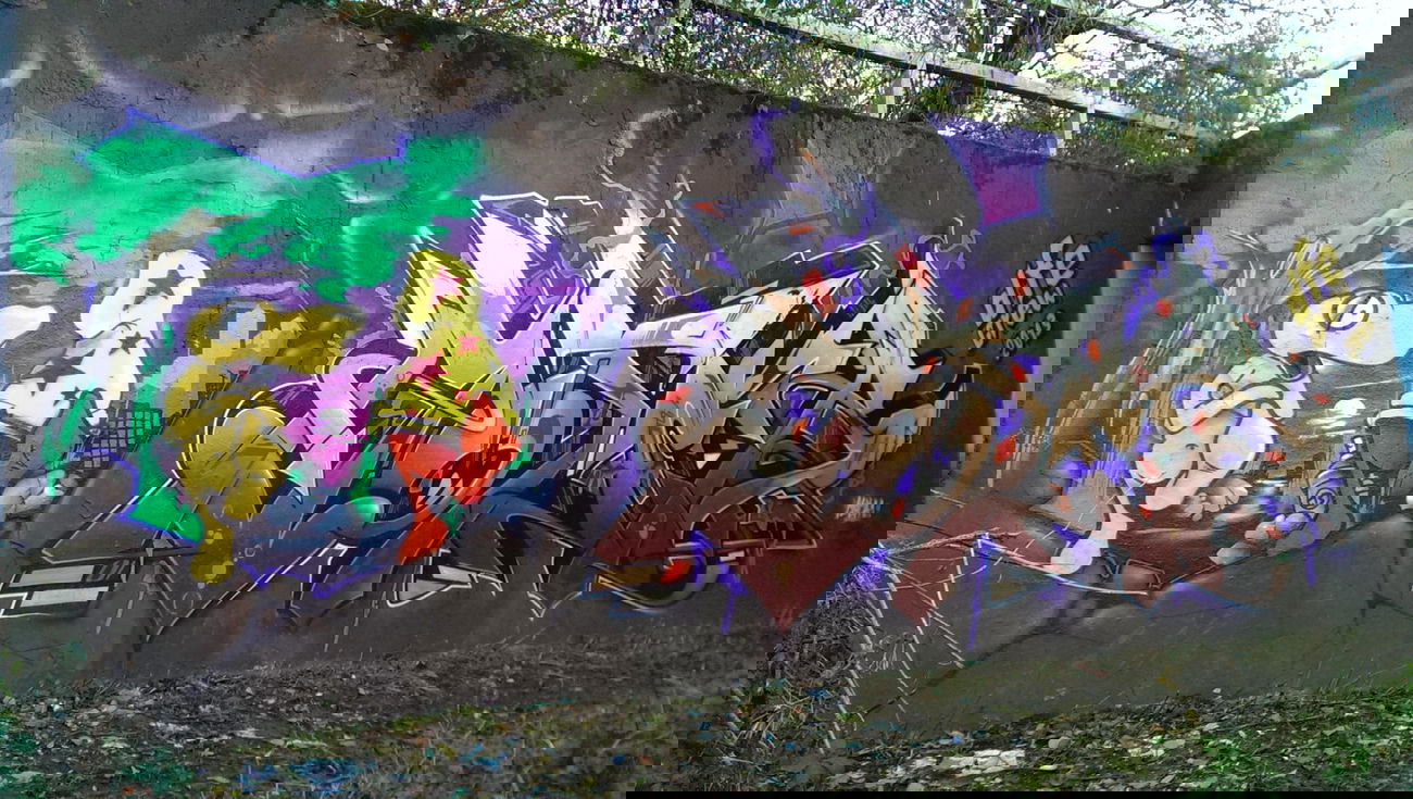 Graffiti Wall - Photo by RATTENSOHN - MOTER, Bochum, DFE (2013)