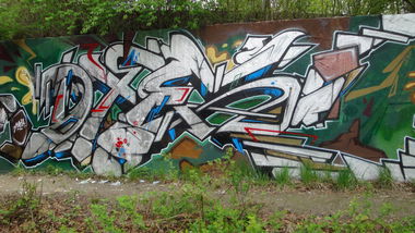 Graffiti Wall - Photo by RATTENSOHN - DFE, MOTAS, MOTER (2013)