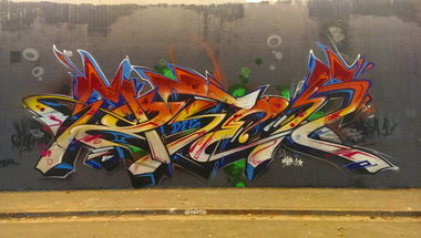 Graffiti Wall - Photo by RATTENSOHN - MOTER, DFE (2013)