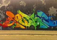 Graffiti Wall - Photo by RATTENSOHN - MOBAR, VM, Bochum (2013)