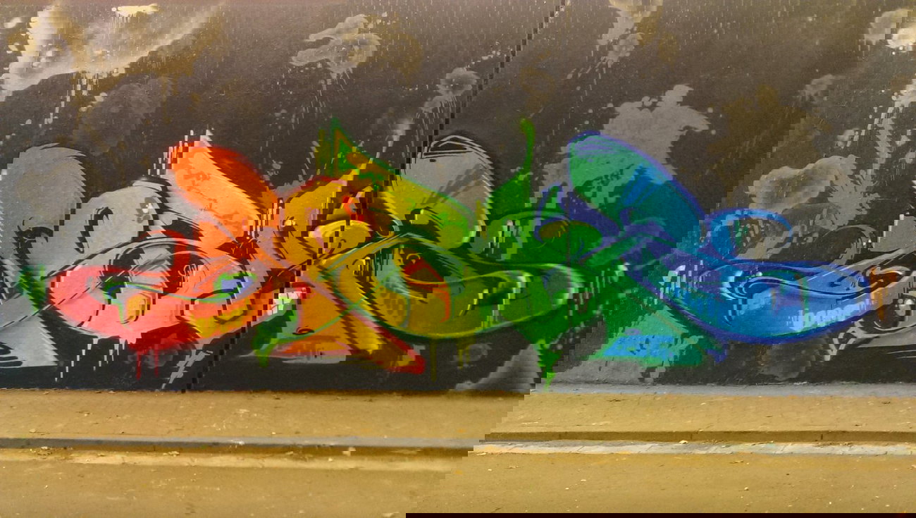 Graffiti Wall - Photo by RATTENSOHN - MOBAR, VM, Bochum (2013)