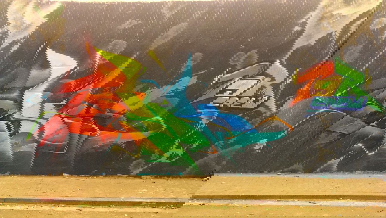 Graffiti Wall - Photo by RATTENSOHN - TENK, TDR, Bochum (2013)