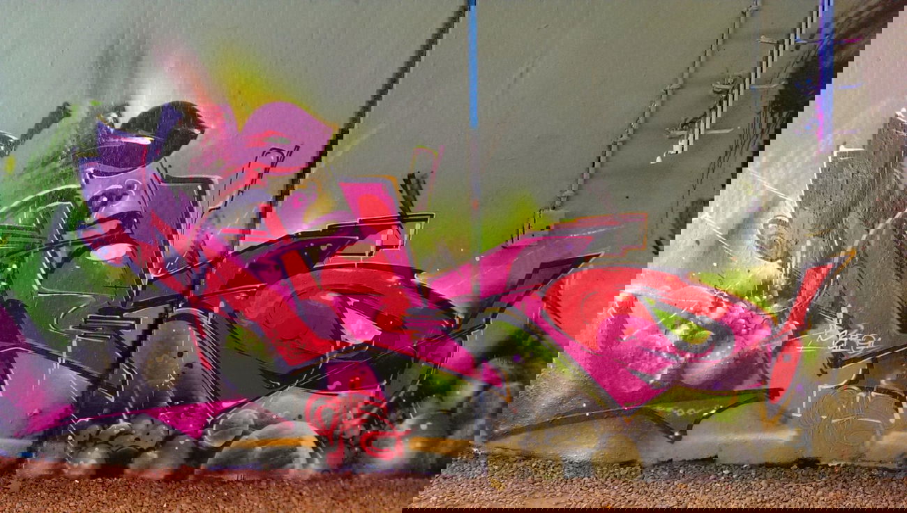 Graffiti Wall - Photo by RATTENSOHN - MERO, DHS, Bochum (2013)