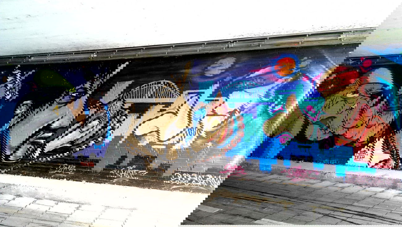 Graffiti Wall - Photo by RATTENSOHN - Godsarmy, Leverkusen (2013)