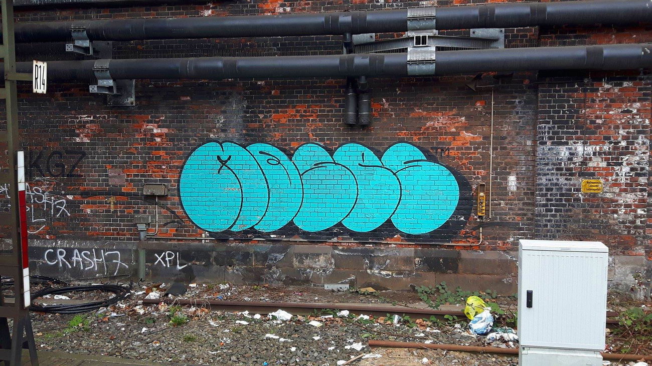 Graffiti Bombing - Photo by RATTENSOHN - moses, tm, hamburg