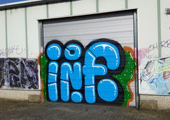 Graffiti Bombing - Photo by RATTENSOHN - inf, bonn