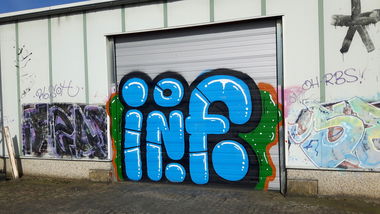 Graffiti Bombing - Photo by RATTENSOHN - inf, bonn