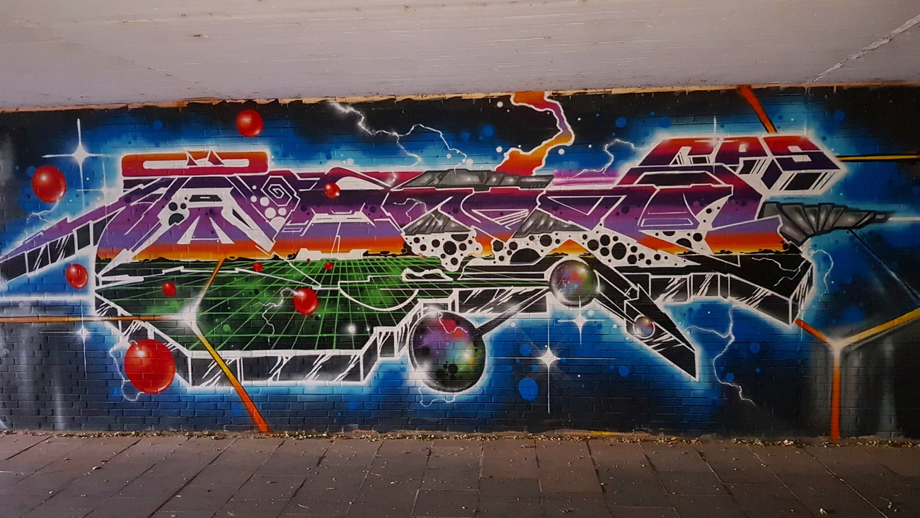Graffiti Wall - Photo by RATTENSOHN - cps, leverkusen