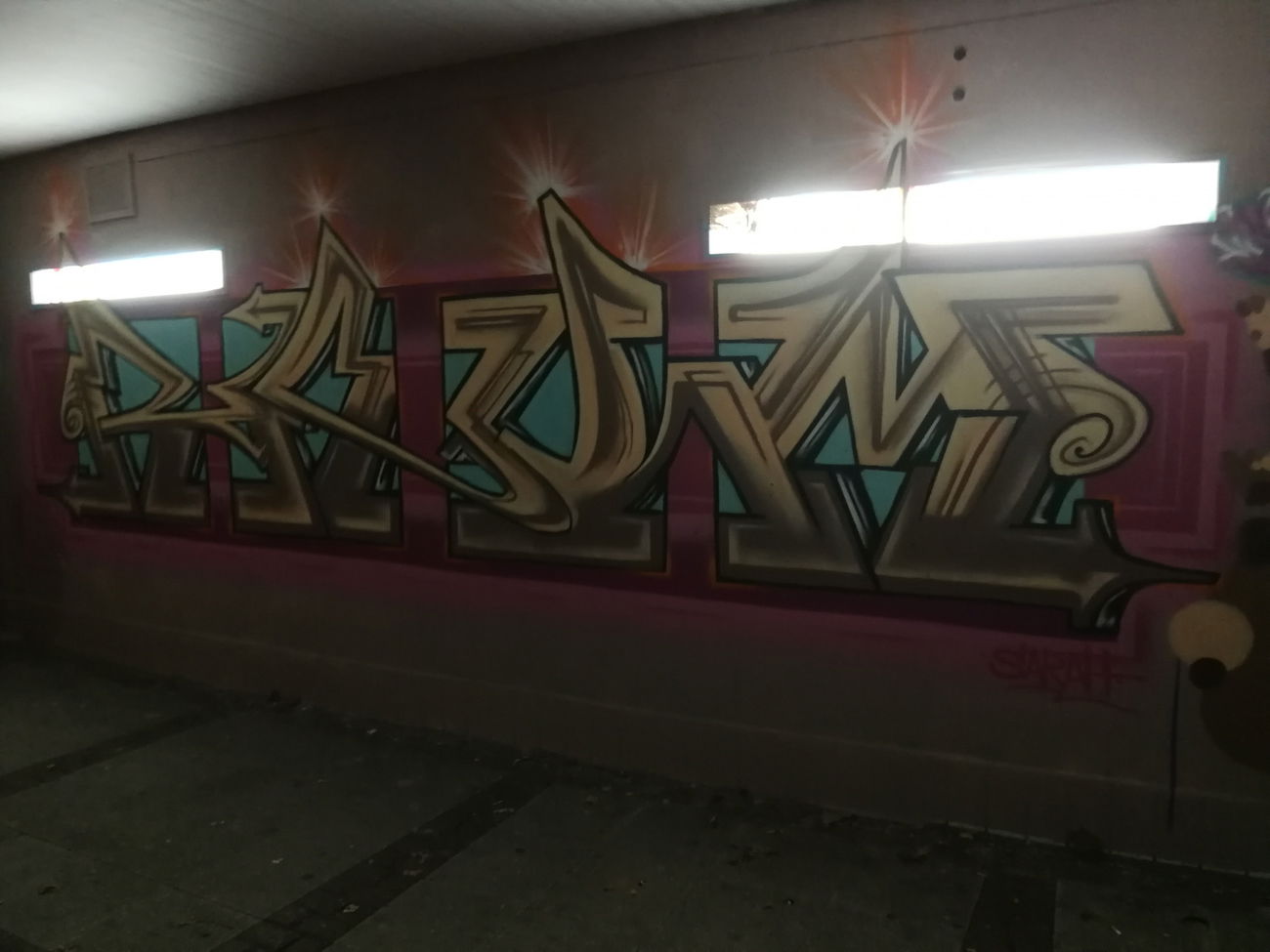 Graffiti Wall in 42555 Velbert - Photo by RAUM