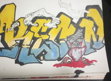 Graffiti Sketch in Ontario - Photo by RAWKNOGG3NS (2024)