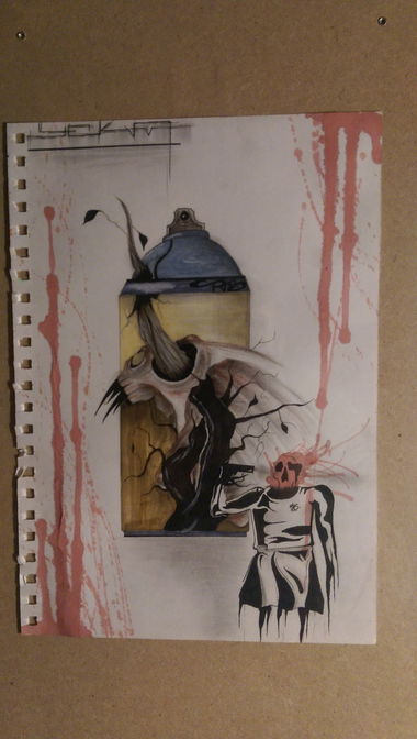 Graffiti Sketch - Photo by RAiN846