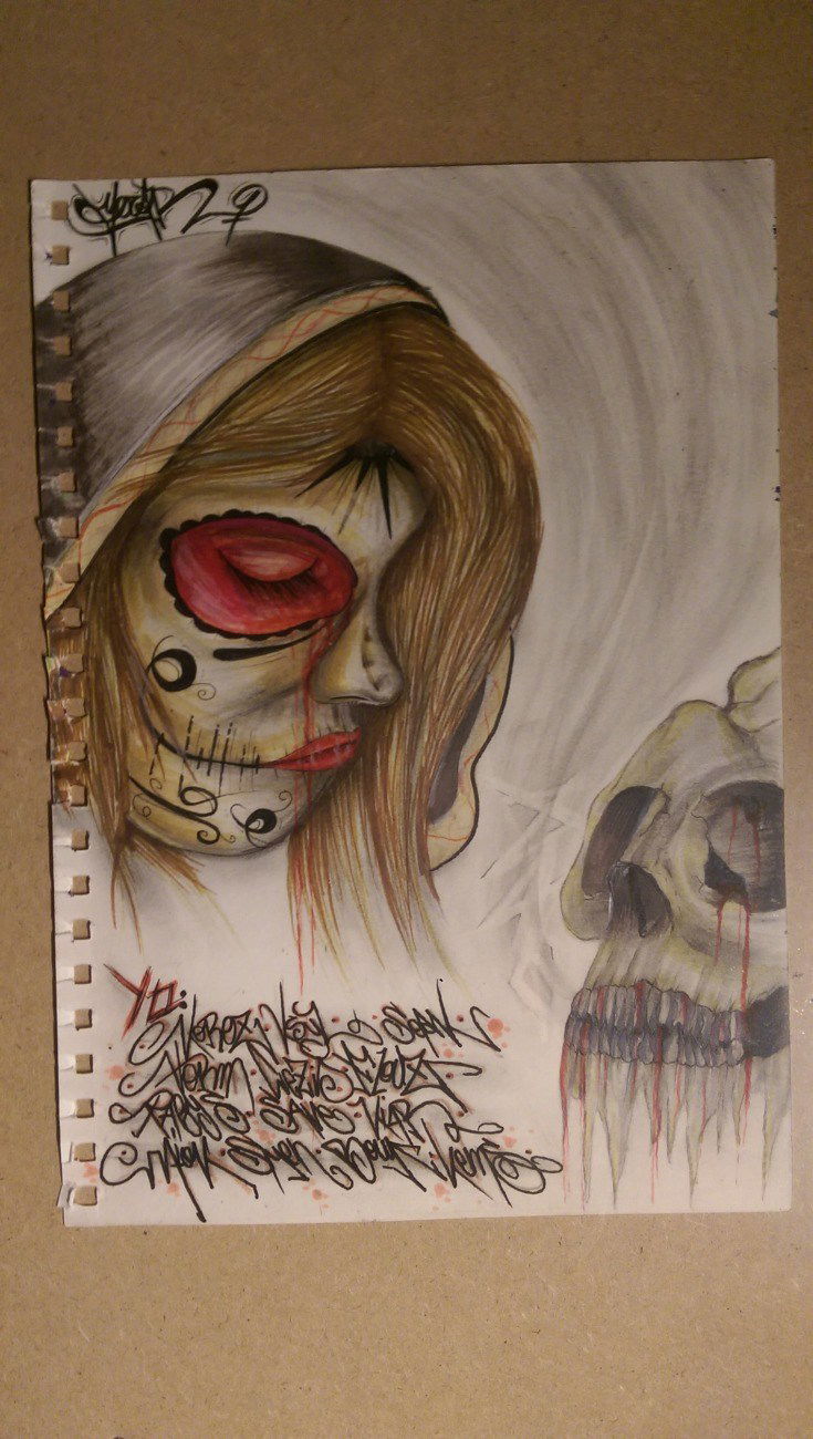 Graffiti Sketch - Photo by RAiN846