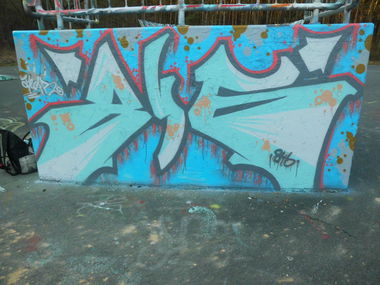 Graffiti Wall - Photo by RAiN846