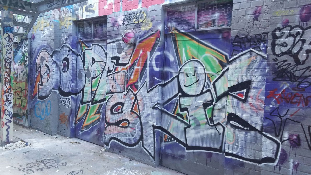 Graffiti Wall - Photo by REAKSTYLEZ34 - DOPE, SKIZ, MND (2020)