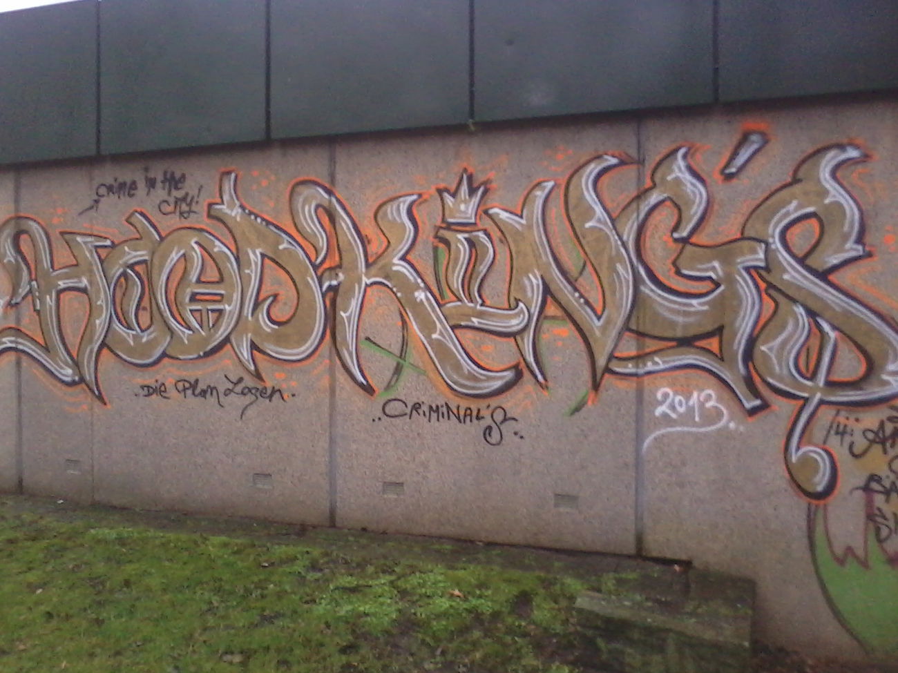 Graffiti Wall in Deutschland - Photo by REAKSTYLEZ34 - WAR, HK, DPL (2013)