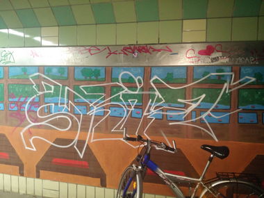 Graffiti Wall - Photo by REAKSTYLEZ34 - SKIZ, skizonestar, unfinished (2016)