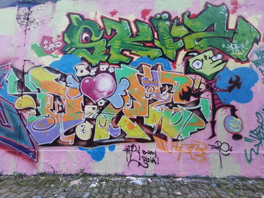 Graffiti Wall - Photo by REAKSTYLEZ34 - HK, SKIZ, gütersloh