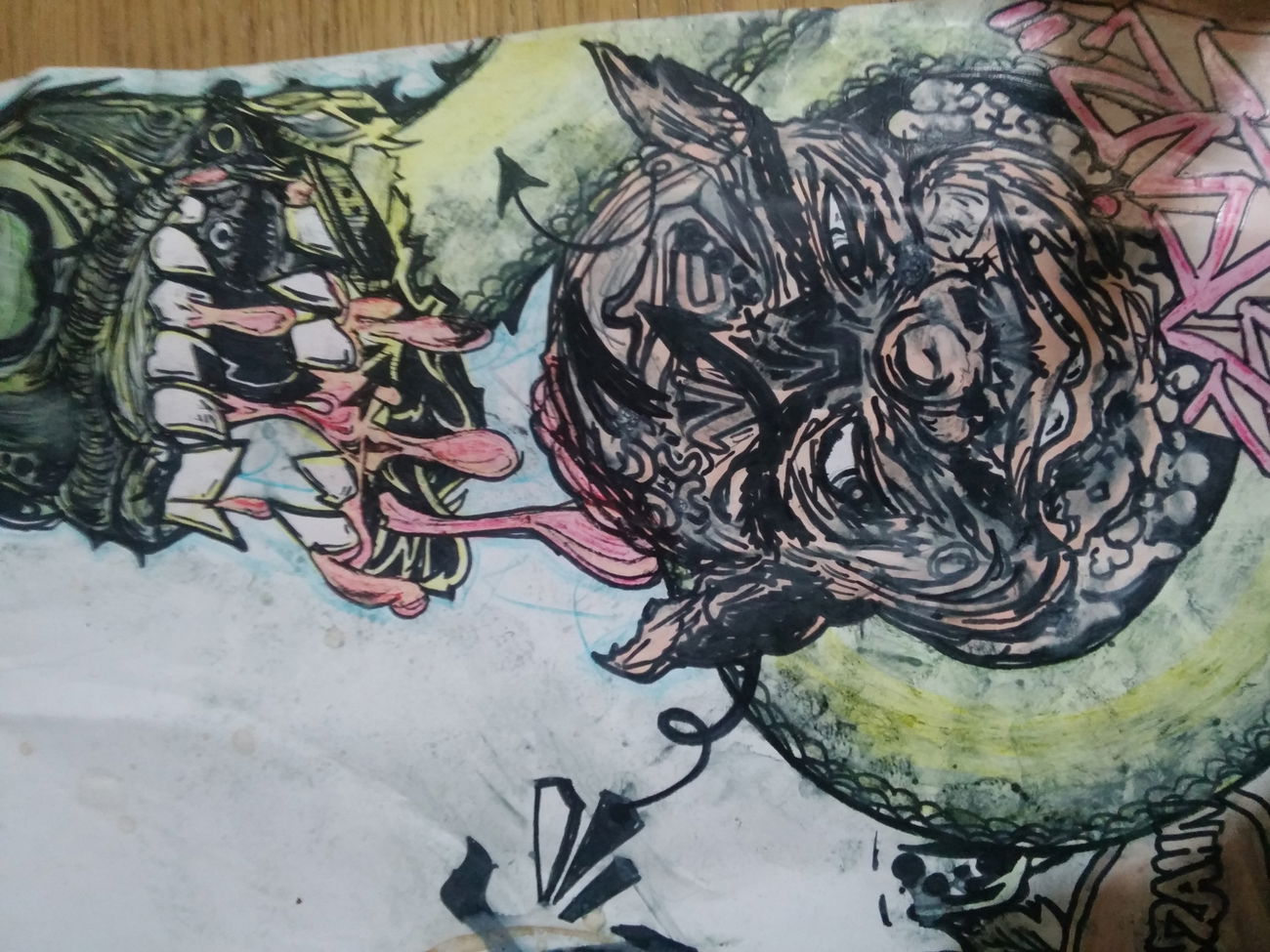 Graffiti Sketch - Photo by REAKSTYLEZ34 - skiz, skizonestar, HK (2017)