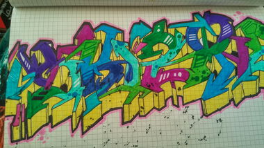 Graffiti Sketch in Deutschland - Photo by REAKSTYLEZ34 - SKIZ, skizone, skizonestar (2017)