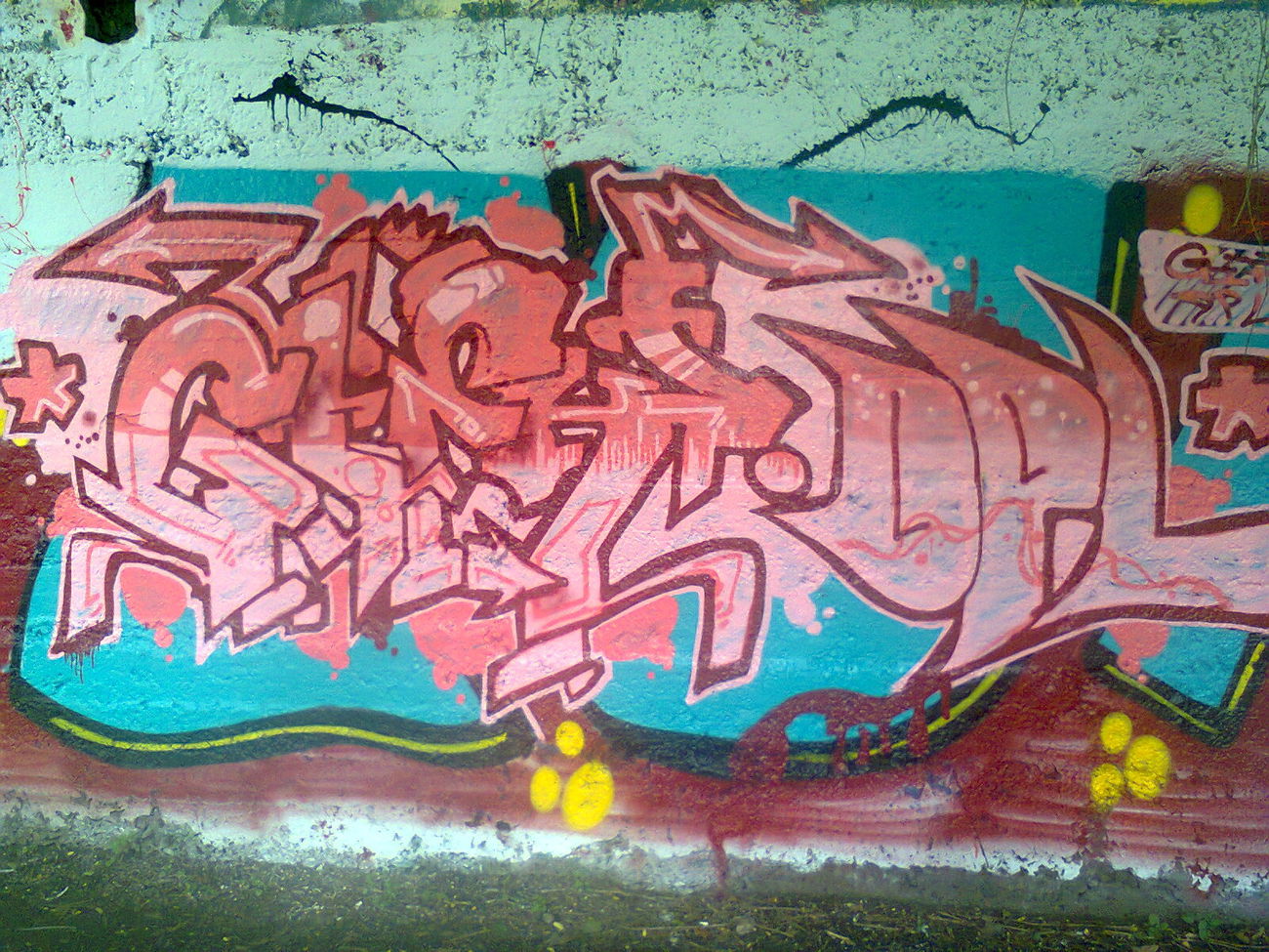 Graffiti Wall - Photo by REAKSTYLEZ34 - DOPE, FAB, DPL (2018)