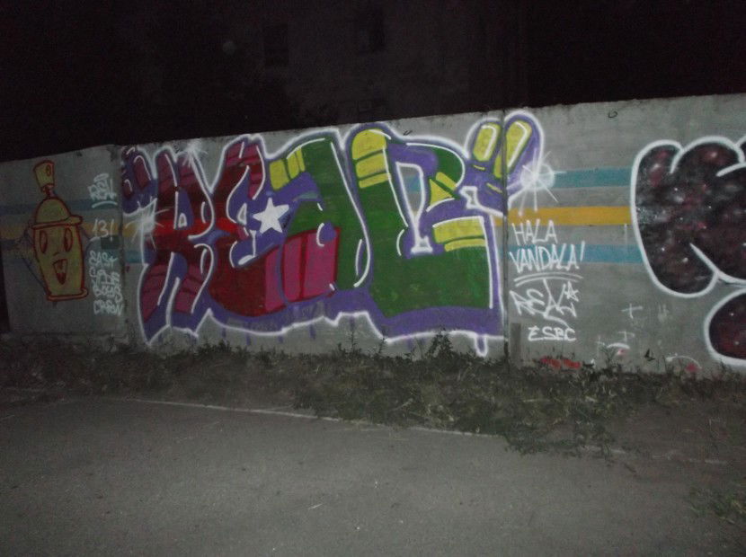 Graffiti Wall - Photo by REAL - esb, real, ??? (2013)
