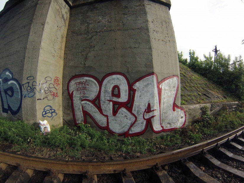 Graffiti Wall in Horlivka - Photo by REAL - ????, ????, real (2013)
