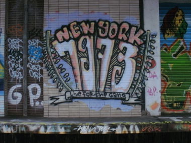 Graffiti Bombing - Photo by REBEL49