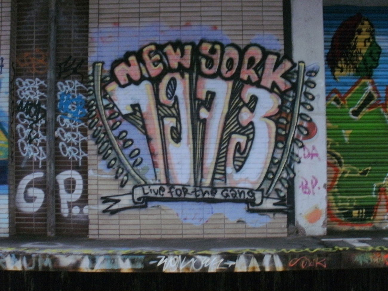 Graffiti Bombing - Photo by REBEL49