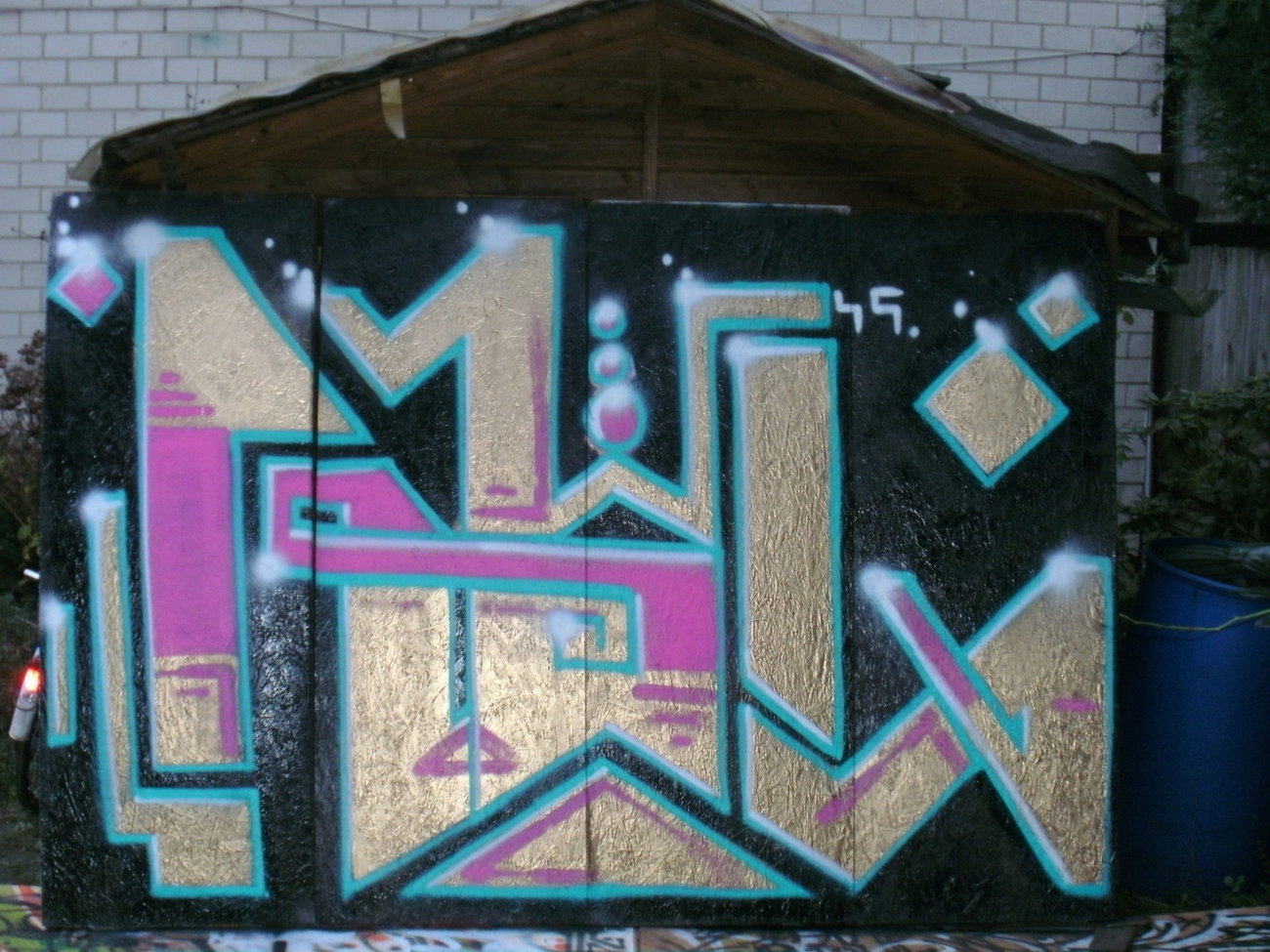 Graffiti Wall - Photo by REBEL49 - RbL, 49, LZD