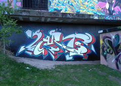 Graffiti Wall - Photo by REBEL49 - Zart, psk, abs