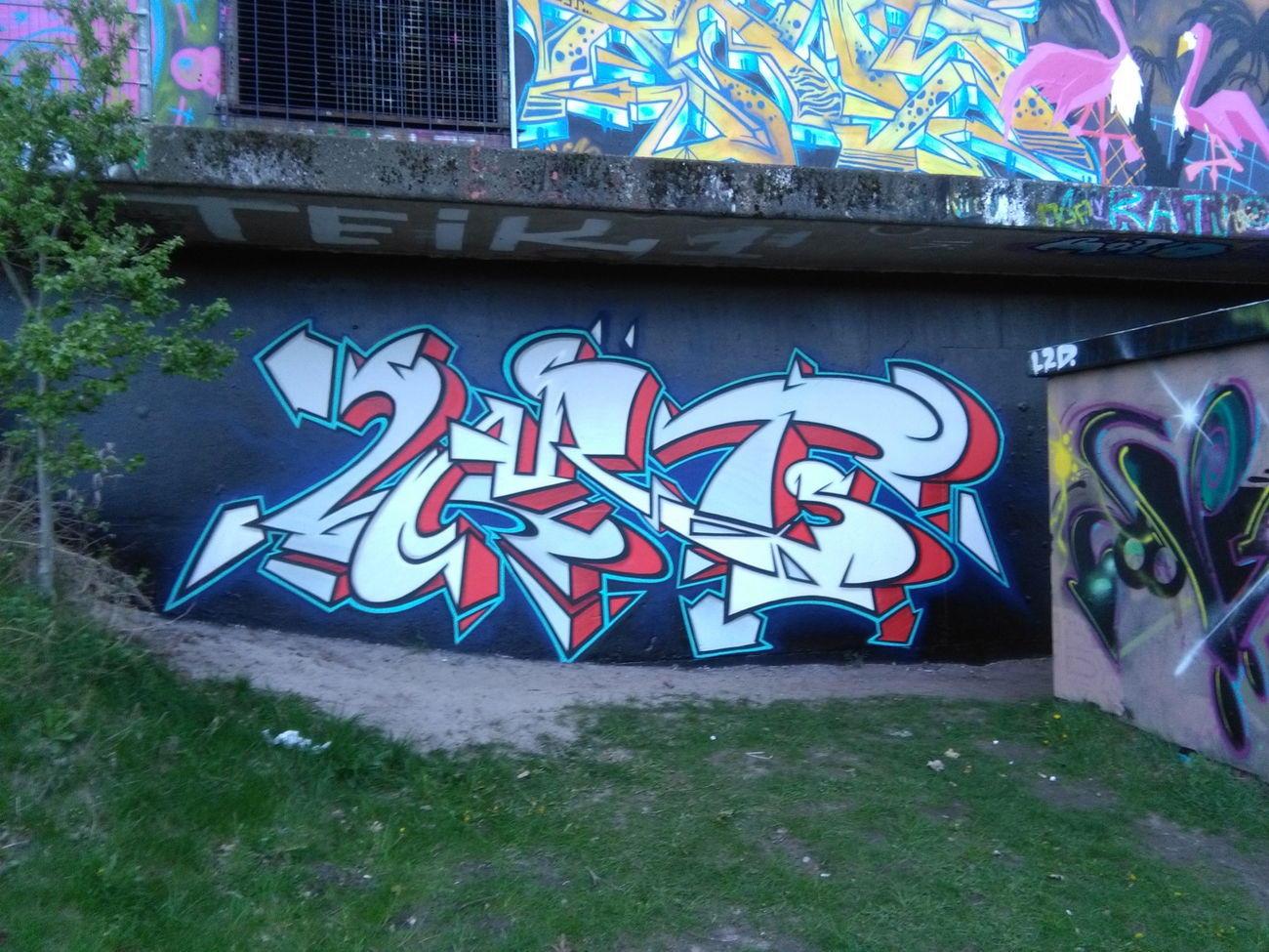 Graffiti Wall - Photo by REBEL49 - Zart, psk, abs
