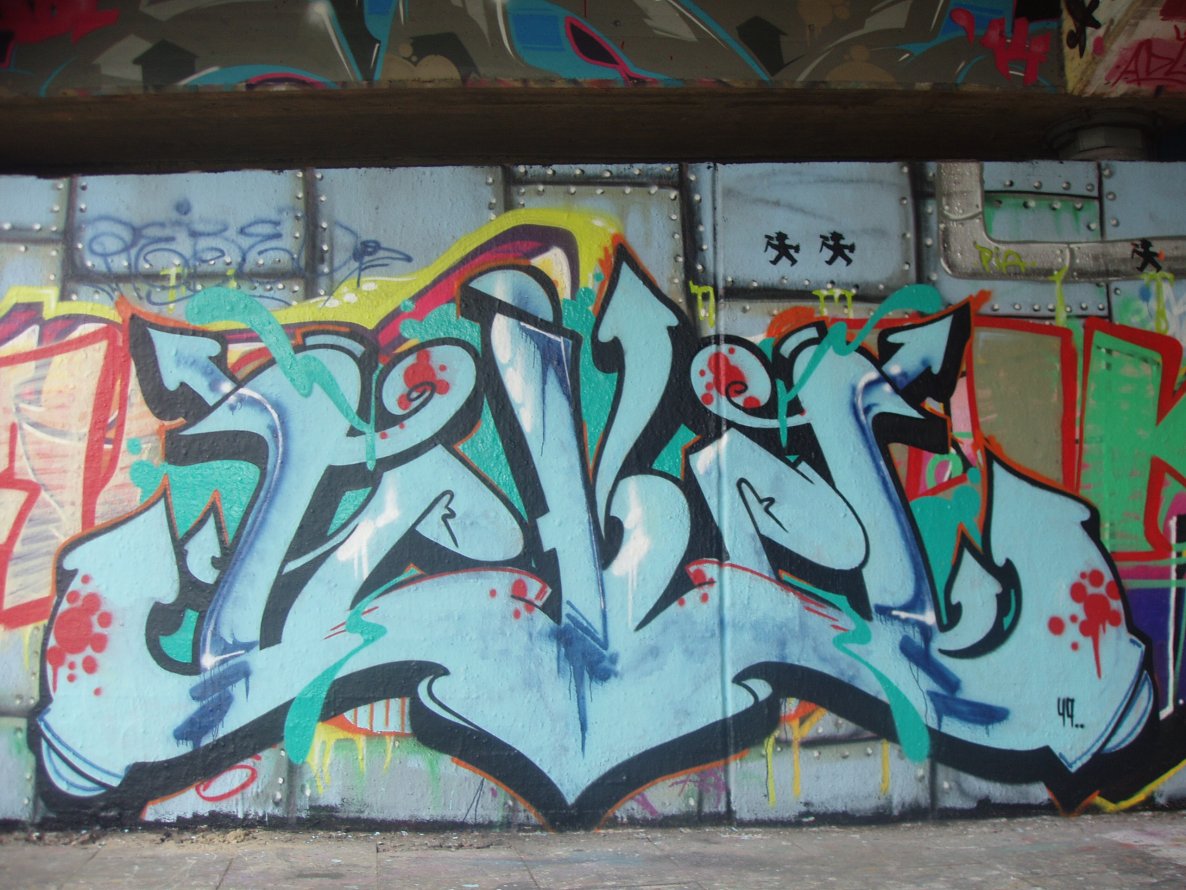 Graffiti Wall - Photo by REBEL49