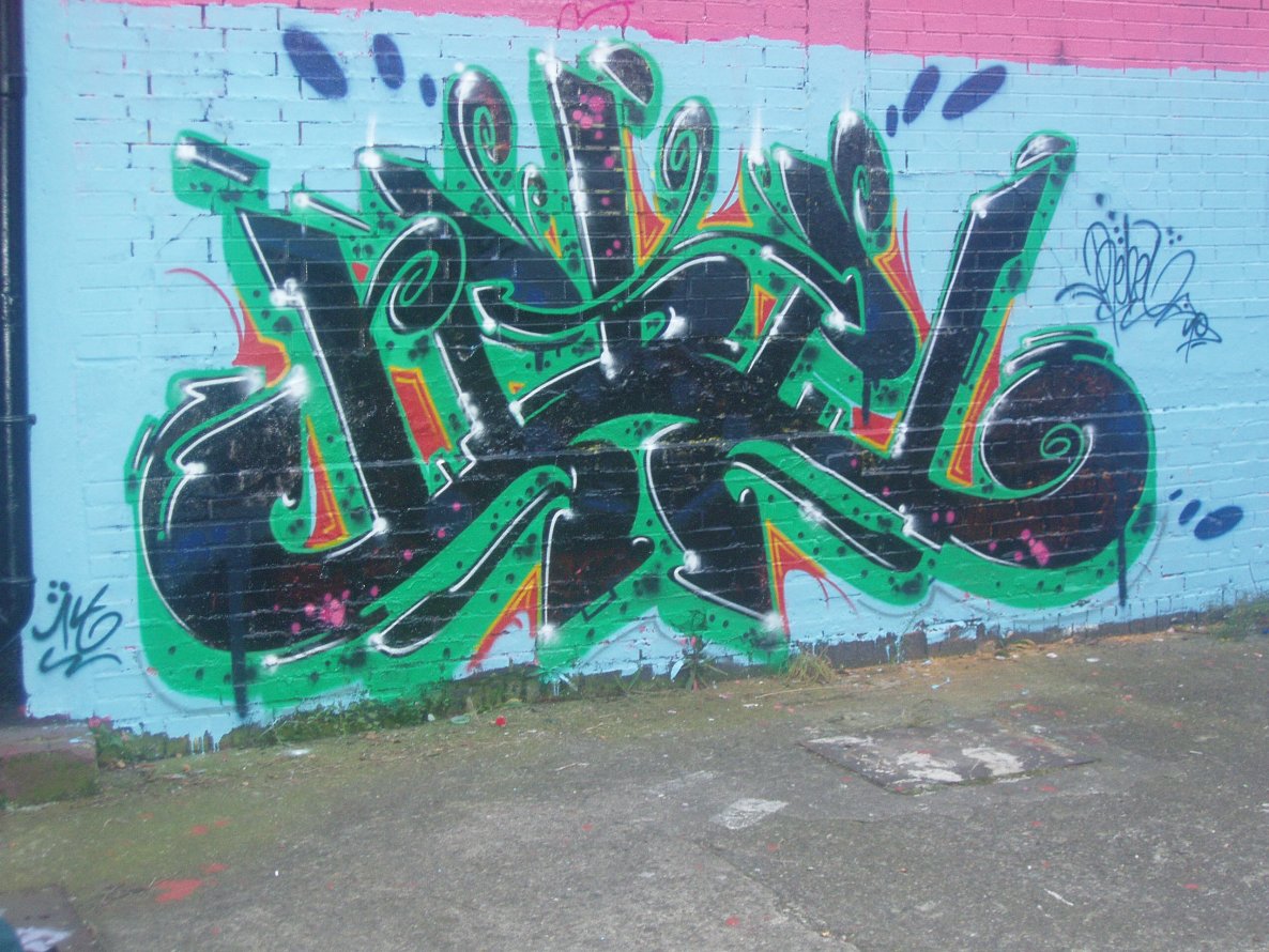 Graffiti Wall - Photo by REBEL49