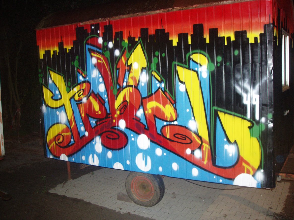 Graffiti Wall - Photo by REBEL49