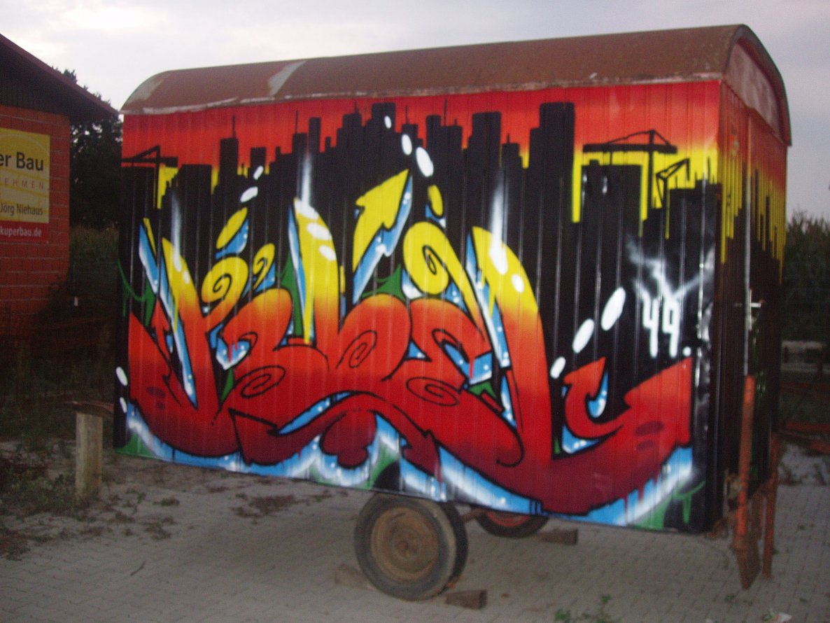 Graffiti Wall - Photo by REBEL49