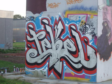 Graffiti Wall - Photo by REBEL49