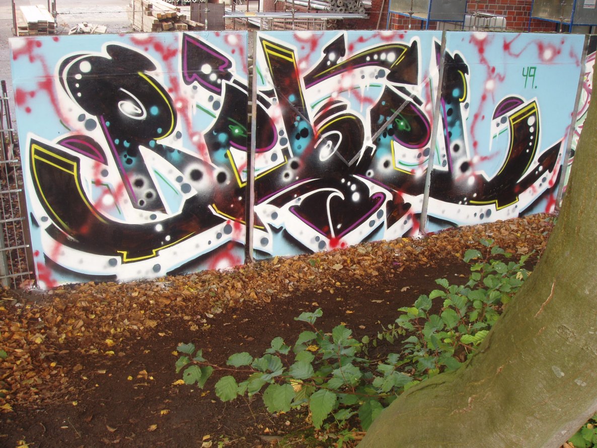 Graffiti Wall - Photo by REBEL49