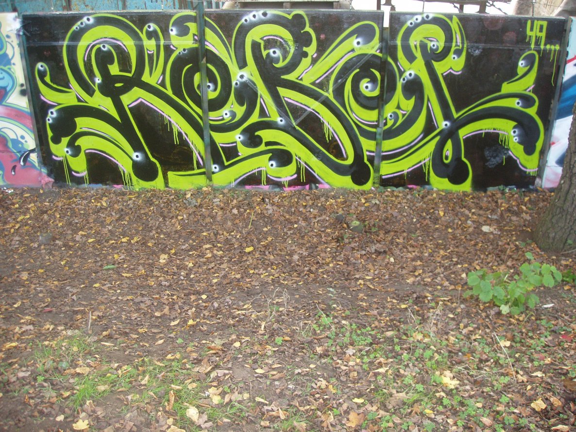 Graffiti Wall - Photo by REBEL49