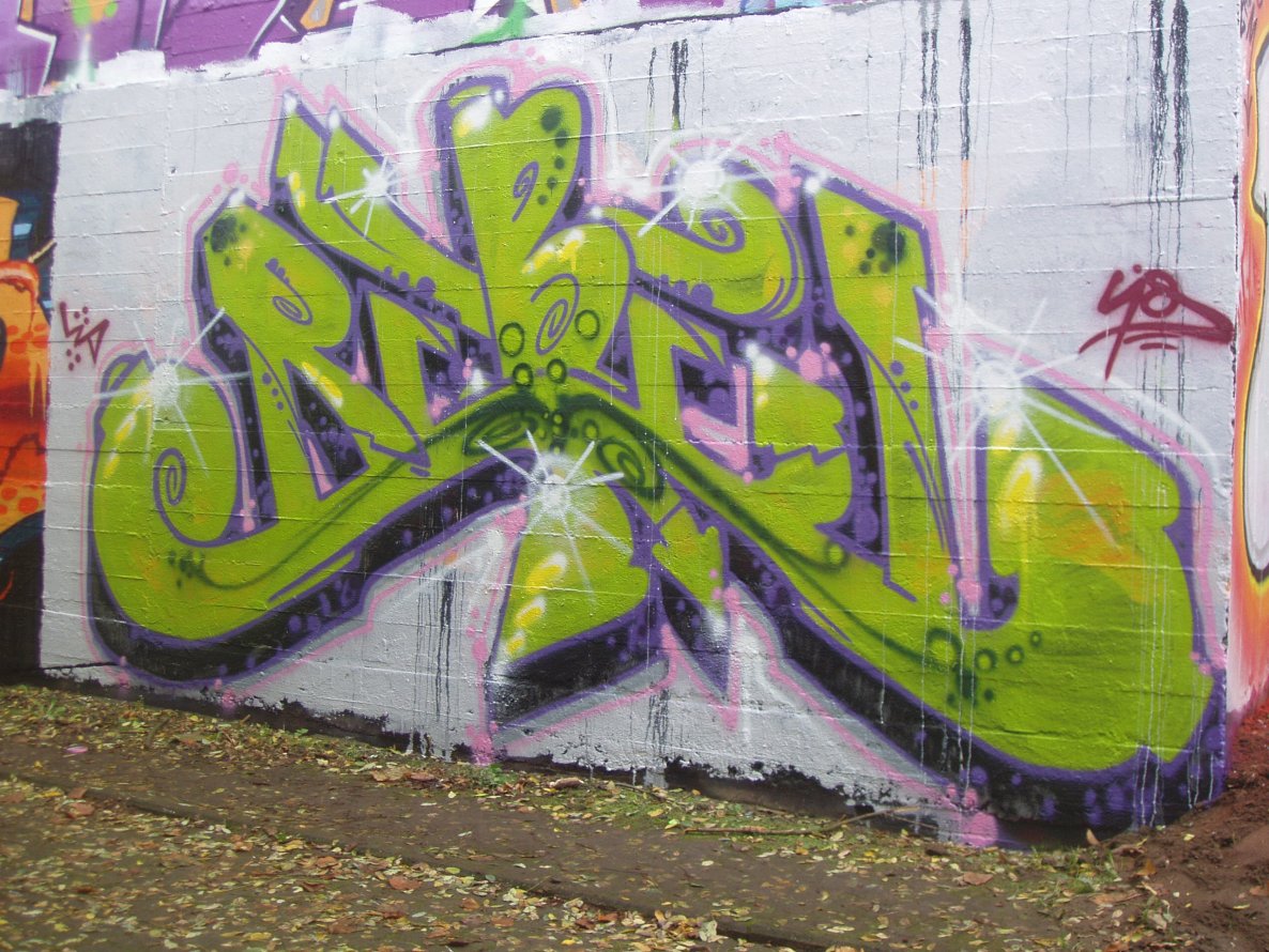 Graffiti Wall - Photo by REBEL49