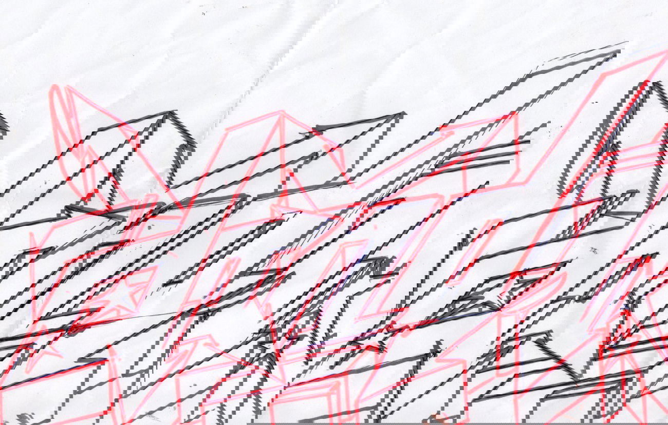 Graffiti Sketch - Photo by REBEL49